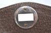 Authentic GUCCI Shoulder Hand Bag Purse Leather Brown 1072C