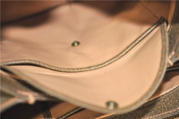 Authentic GUCCI Shoulder Hand Bag Purse Leather Brown 1072C