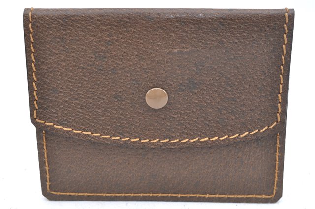 Authentic GUCCI Shoulder Hand Bag Purse Leather Brown 1072C