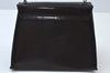 Authentic GIVENCHY Vintage PVC Chain Shoulder Hand Bag Purse Brown 1074J
