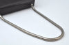 Authentic GIVENCHY Vintage PVC Chain Shoulder Hand Bag Purse Brown 1074J