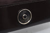 Authentic GIVENCHY Vintage PVC Chain Shoulder Hand Bag Purse Brown 1074J