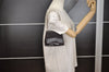 Authentic GIVENCHY Vintage PVC Chain Shoulder Hand Bag Purse Brown 1074J