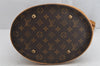 Authentic Louis Vuitton Monogram Bucket GM Shoulder Tote Bag M42236 Junk 1074K