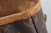 Authentic Louis Vuitton Monogram Bucket GM Shoulder Tote Bag M42236 Junk 1074K