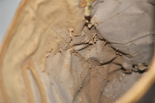 Authentic Louis Vuitton Monogram Bucket GM Shoulder Tote Bag M42236 Junk 1074K