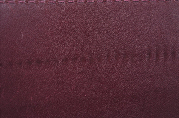 Authentic Louis Vuitton Vernis Portefeuille Sarah Wallet Purple M93577 LV 1076I