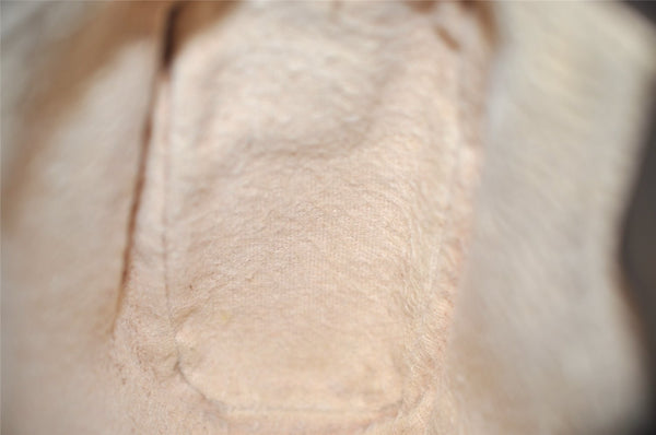 Authentic GUCCI Web Sherry Line Shoulder Bag GG PVC Leather Brown Junk 1078K