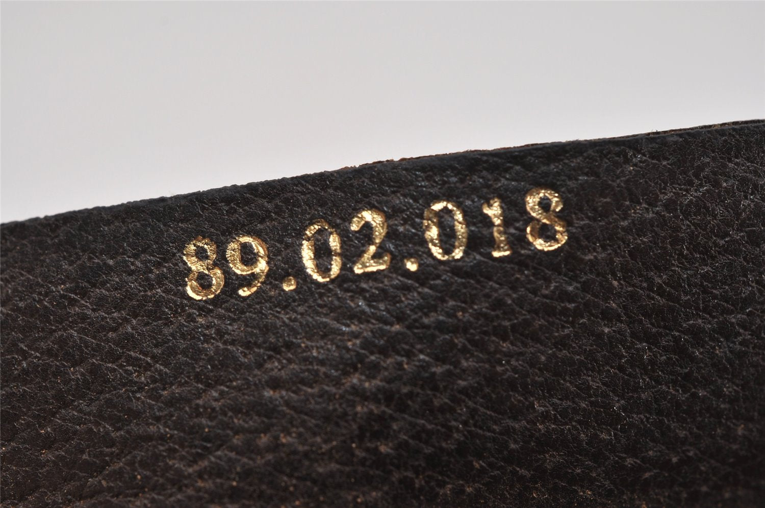 Authentic GUCCI Web Sherry Line Shoulder Bag GG PVC Leather Brown Junk 1078K