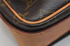 Authentic Louis Vuitton Monogram Cartouchiere MM M51253 Shoulder Bag Junk 1080K