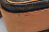 Authentic Louis Vuitton Monogram Cartouchiere MM M51253 Shoulder Bag Junk 1080K