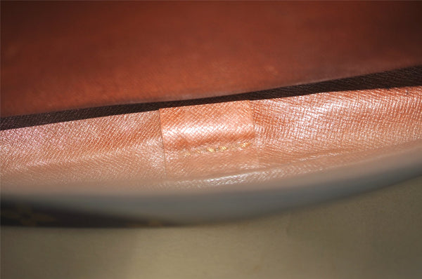 Authentic Louis Vuitton Monogram Cartouchiere MM M51253 Shoulder Bag Junk 1080K