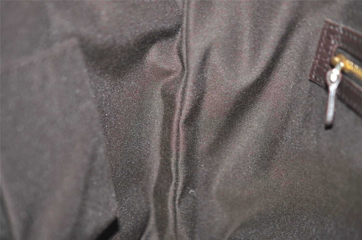 Authentic GUCCI Web Sherry Line Tote Bag GG Canvas Leather 137396 Brown 1081K