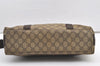 Authentic GUCCI Shoulder Cross Body Hand Bag GG PVC Leather 122373 Brown 1082K