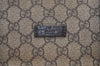Authentic GUCCI Shoulder Cross Body Hand Bag GG PVC Leather 122373 Brown 1082K