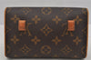Auth Louis Vuitton Monogram Pochette Florentine Pouch Waist Bag M51855 LV 1083J