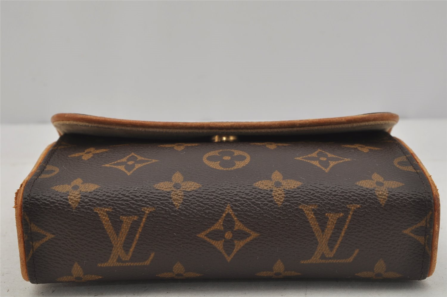 Auth Louis Vuitton Monogram Pochette Florentine Pouch Waist Bag M51855 LV 1083J