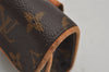 Auth Louis Vuitton Monogram Pochette Florentine Pouch Waist Bag M51855 LV 1083J