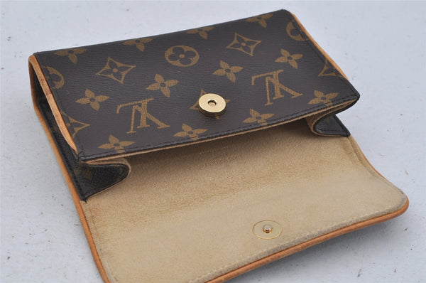 Auth Louis Vuitton Monogram Pochette Florentine Pouch Waist Bag M51855 LV 1083J