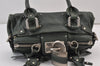 Authentic Chloe Mini Paddington Leather Shoulder Hand Bag Purse Green 1083K