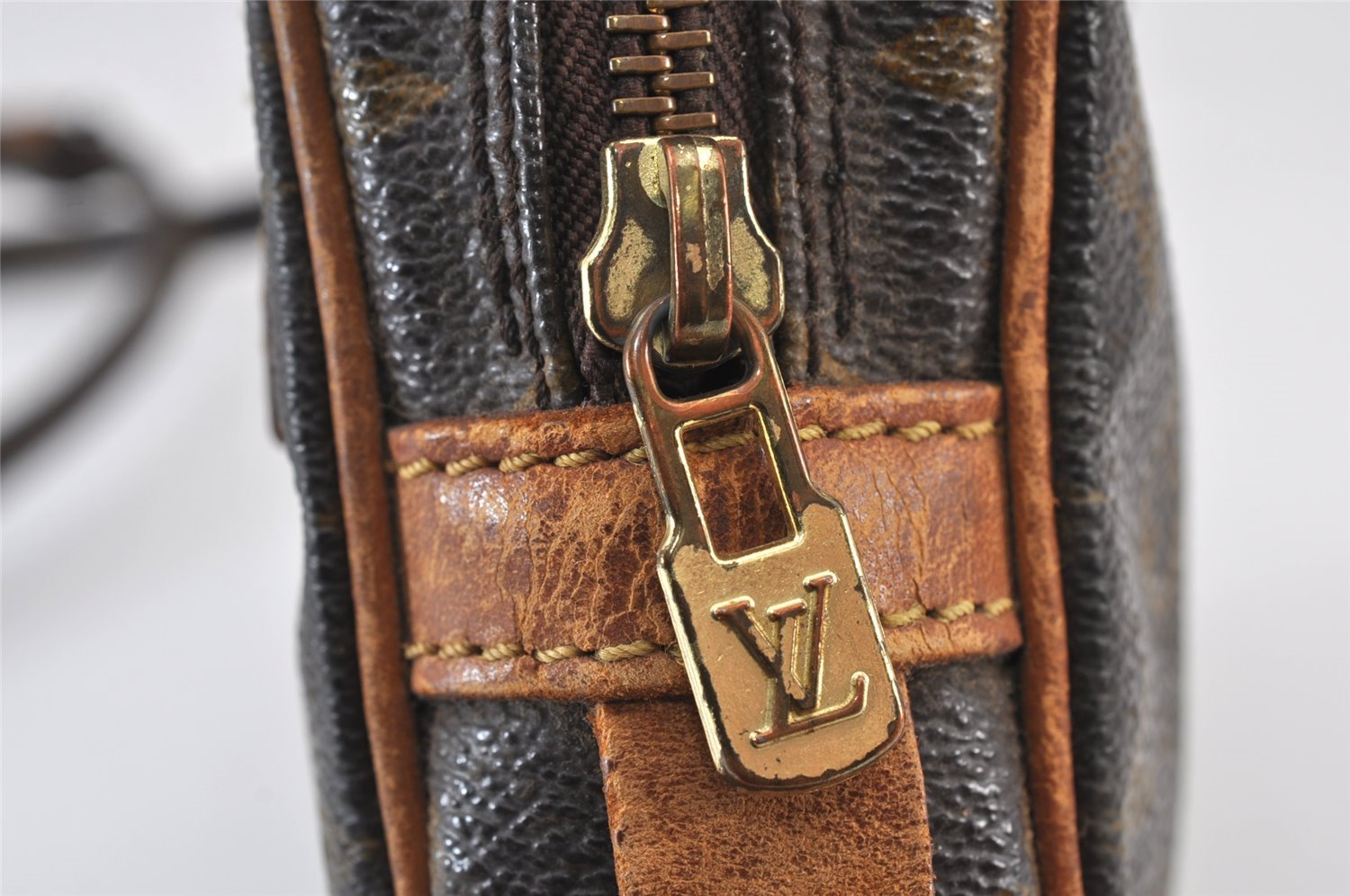 Auth Louis Vuitton Monogram Marly Bandouliere Shoulder Bag M51828 Junk 1084K