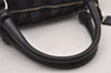 Authentic PRADA Vintage Nylon Tessuto Leather 2Way Hand Boston Bag Black 1085J