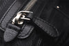 Authentic PRADA Vintage Nylon Tessuto Leather 2Way Hand Boston Bag Black 1085J