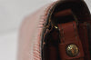 Auth Louis Vuitton Epi Pochette Sellier Dragonne Clutch Bag M52613 Brown 1087K