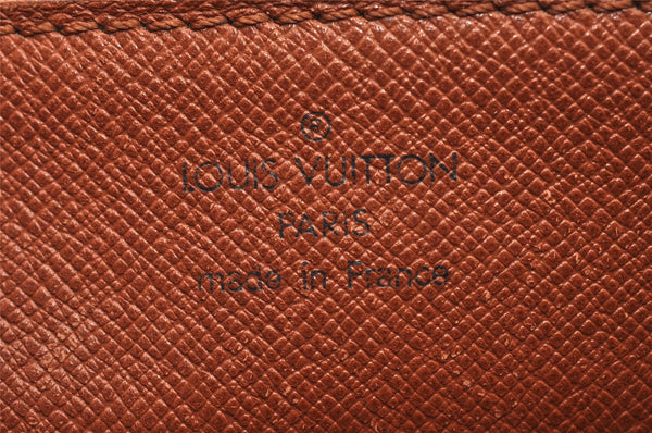 Auth Louis Vuitton Epi Pochette Sellier Dragonne Clutch Bag M52613 Brown 1087K