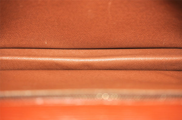 Auth Louis Vuitton Epi Pochette Sellier Dragonne Clutch Bag M52613 Brown 1087K