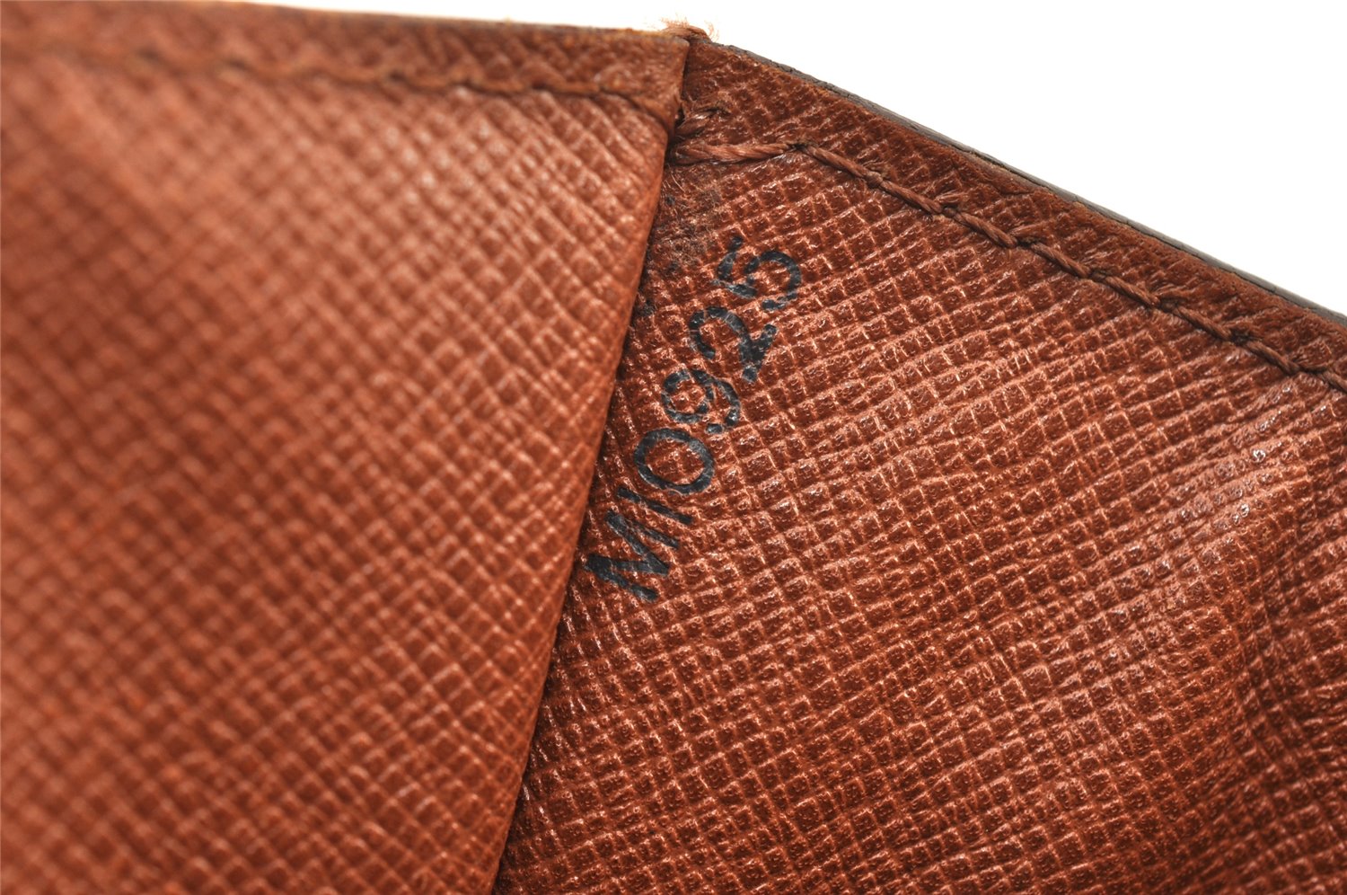 Auth Louis Vuitton Epi Pochette Sellier Dragonne Clutch Bag M52613 Brown 1087K