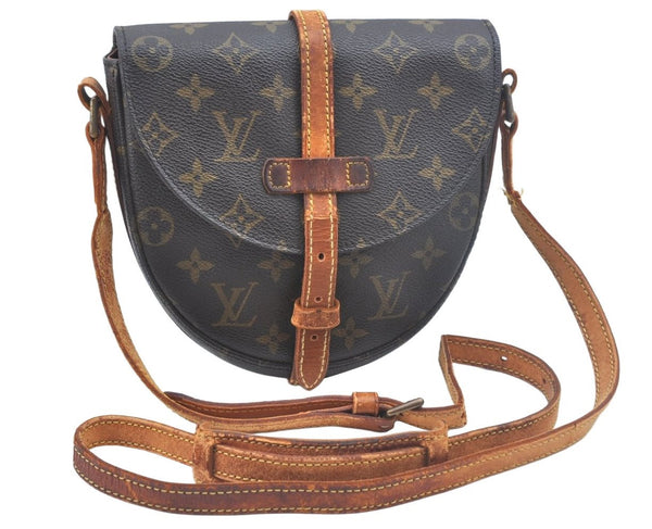 Authentic Louis Vuitton Monogram Chantilly PM Shoulder Bag M51234 Junk 1088J