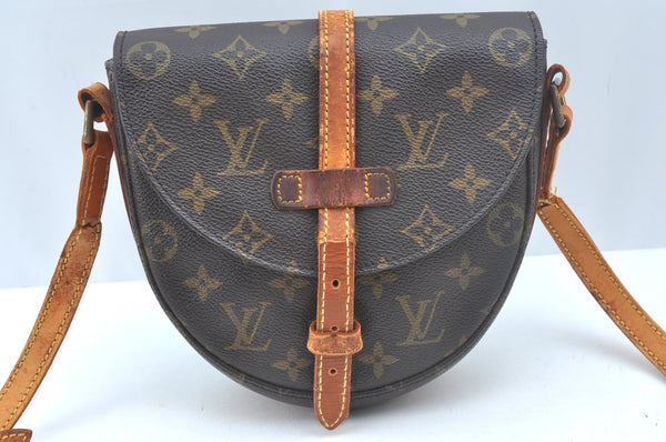 Authentic Louis Vuitton Monogram Chantilly PM Shoulder Bag M51234 Junk 1088J