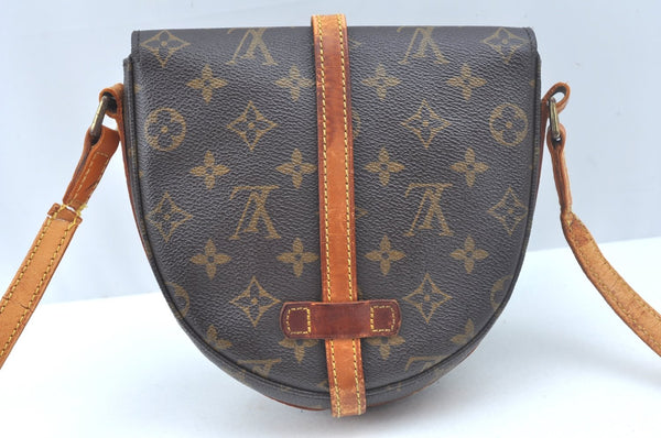 Authentic Louis Vuitton Monogram Chantilly PM Shoulder Bag M51234 Junk 1088J