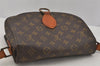 Authentic Louis Vuitton Monogram Saint Cloud GM M51242 Shoulder Cross Bag 1089J