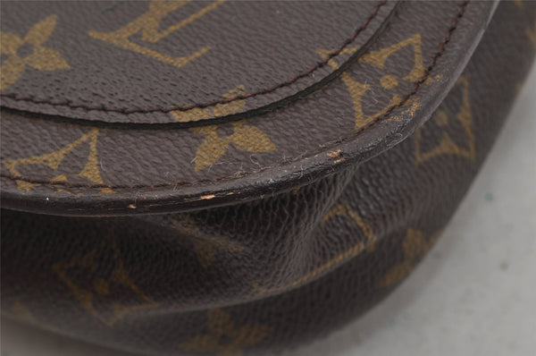 Authentic Louis Vuitton Monogram Saint Cloud GM M51242 Shoulder Cross Bag 1089J