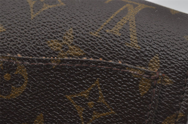 Authentic Louis Vuitton Monogram Saint Cloud GM M51242 Shoulder Cross Bag 1089J
