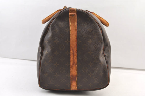 Authentic Louis Vuitton Monogram Keepall Bandouliere 55 M41414 Boston Bag 1089K