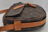 Authentic Louis Vuitton Monogram Jeune Fille MM M51226 Shoulder Cross Bag 1090J