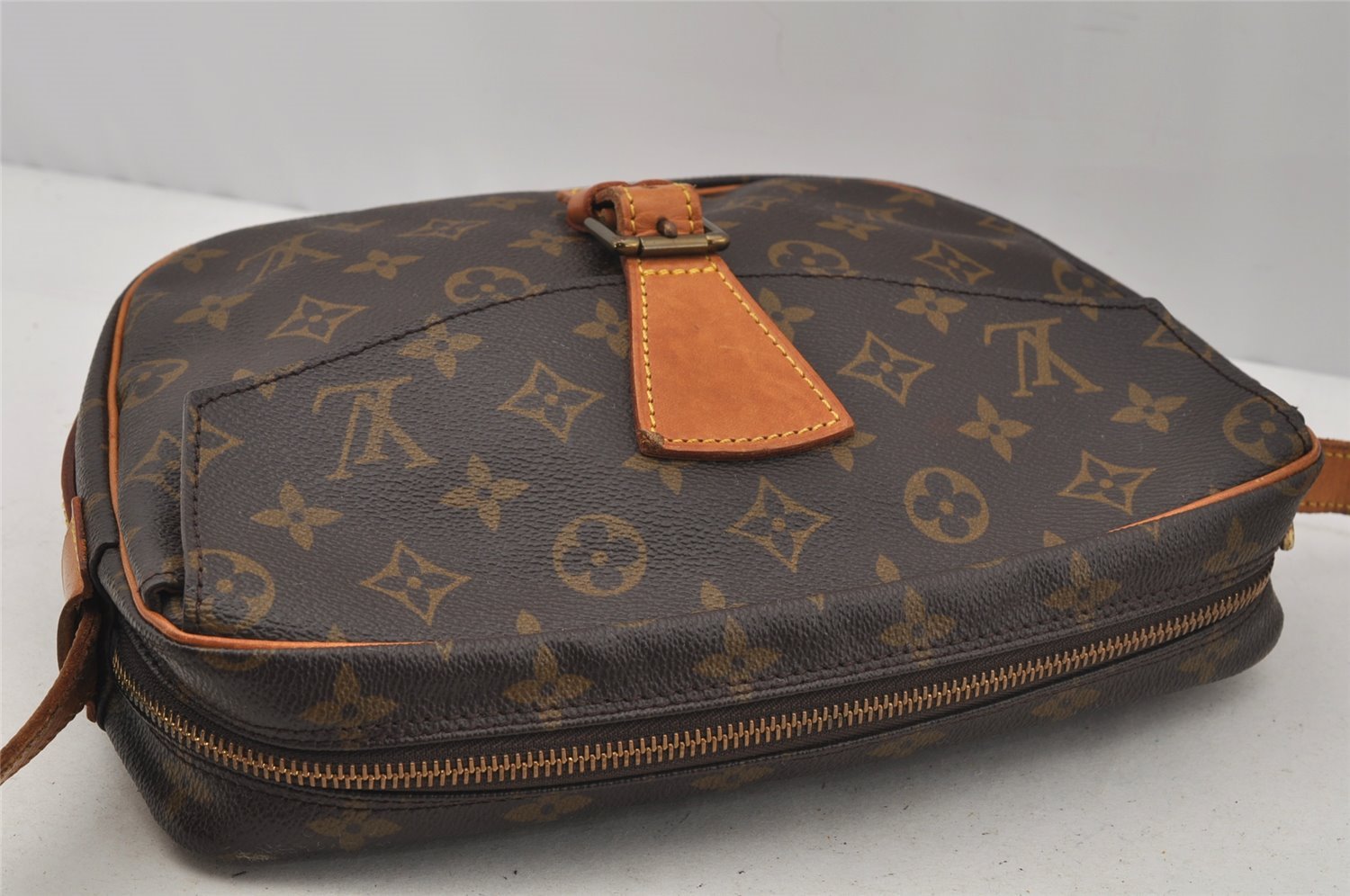 Authentic Louis Vuitton Monogram Jeune Fille MM M51226 Shoulder Cross Bag 1090J
