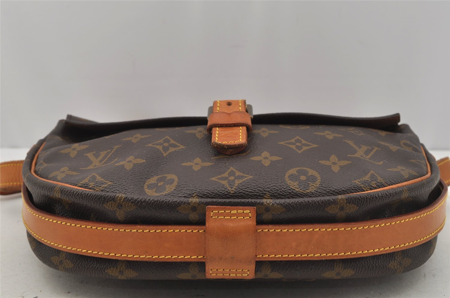 Authentic Louis Vuitton Monogram Jeune Fille MM M51226 Shoulder Cross Bag 1090J