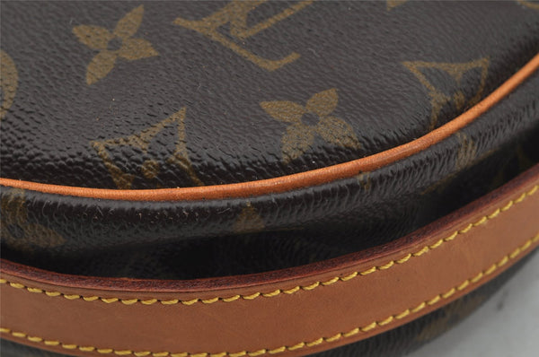 Authentic Louis Vuitton Monogram Jeune Fille MM M51226 Shoulder Cross Bag 1090J