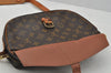 Authentic Louis Vuitton Monogram Jeune Fille MM M51226 Shoulder Cross Bag 1090J