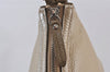 Authentic BURBERRY Vintage Leather Shoulder Hand Bag Purse Beige 1093K