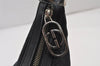 Authentic GUCCI Shoulder Hand Bag Purse GG Canvas Leather 0013812 Black 1094K