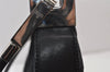Authentic GUCCI Shoulder Hand Bag Purse GG Canvas Leather 0013812 Black 1094K