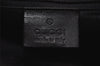 Authentic GUCCI Shoulder Hand Bag Purse GG Canvas Leather 0013812 Black 1094K