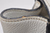 Authentic PRADA VIT DAINO Leather 2Way Shoulder Hand Bag BT0962 White 1095K