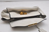 Authentic PRADA VIT DAINO Leather 2Way Shoulder Hand Bag BT0962 White 1095K