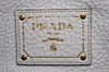 Authentic PRADA VIT DAINO Leather 2Way Shoulder Hand Bag BT0962 White 1095K